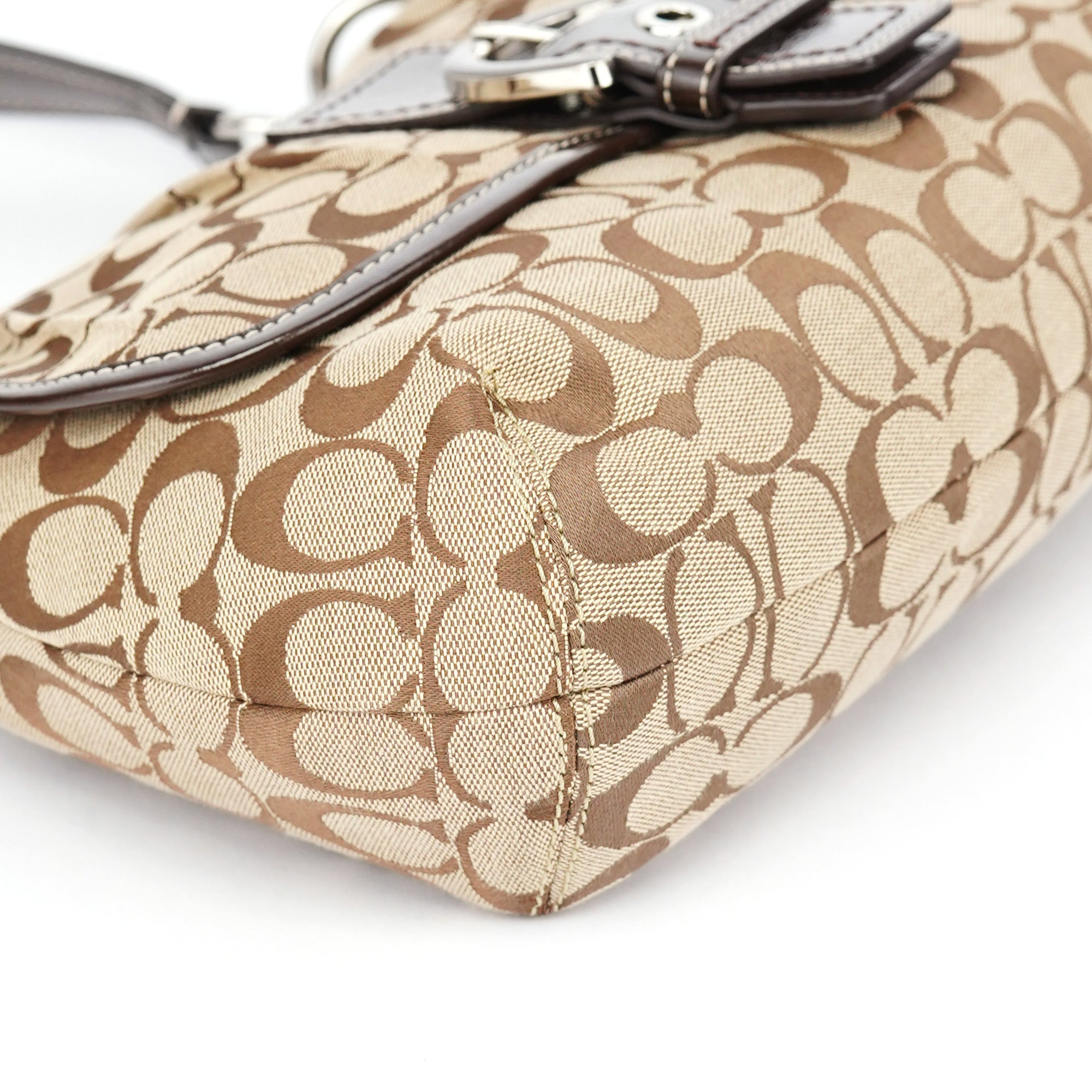 Coach F17093 Beige Soho Shoulder Bag