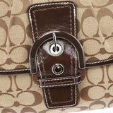 Coach F17093 Beige Soho Shoulder Bag