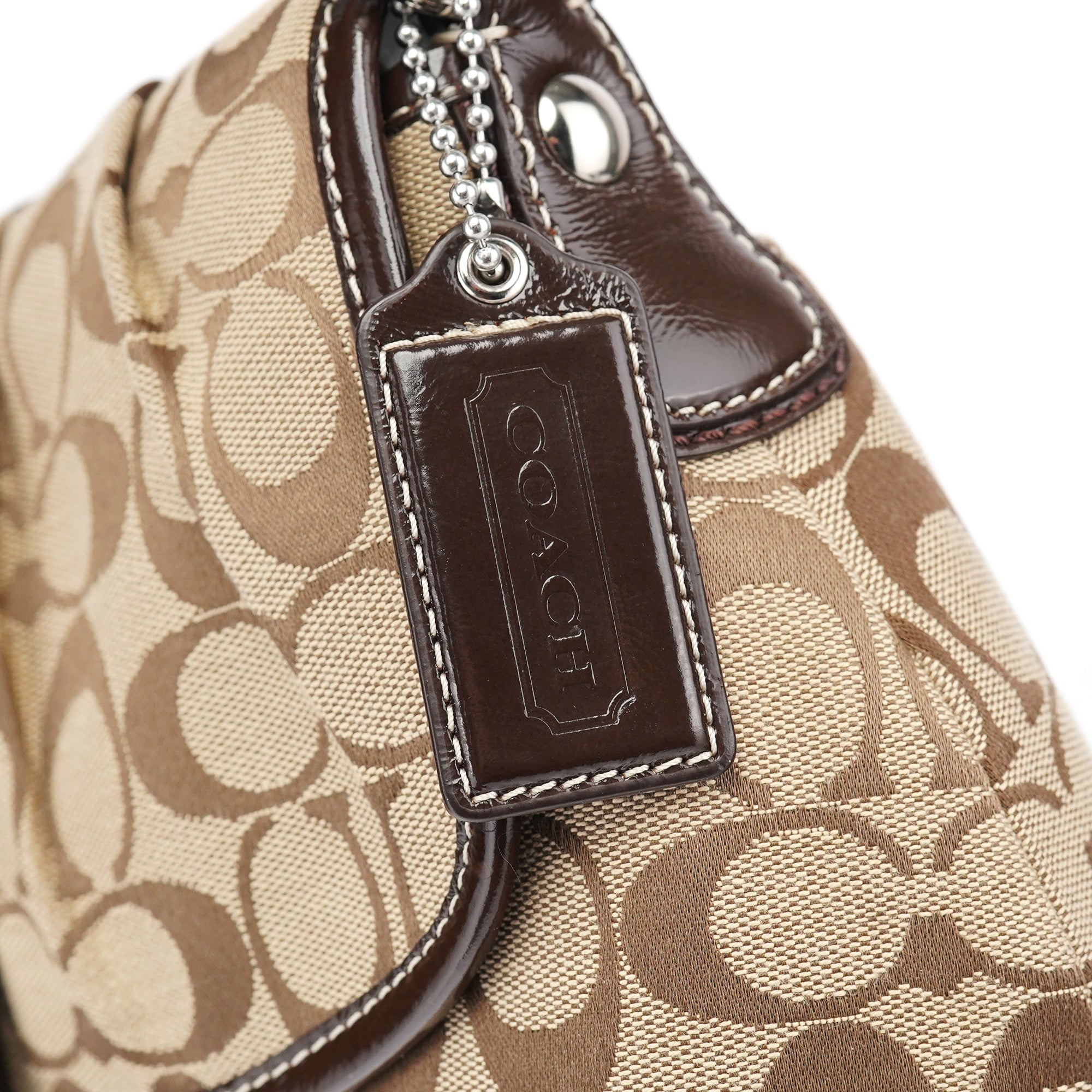Coach F17093 Beige Soho Shoulder Bag