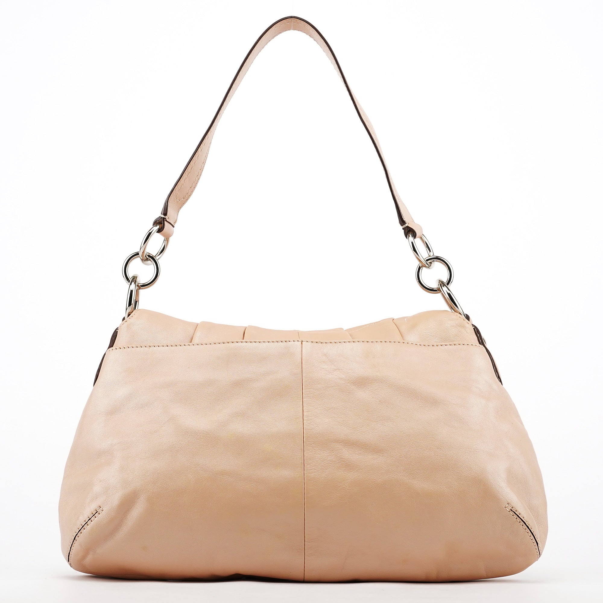 Coach F17217 Beige Leather Soho Shoulder Bag