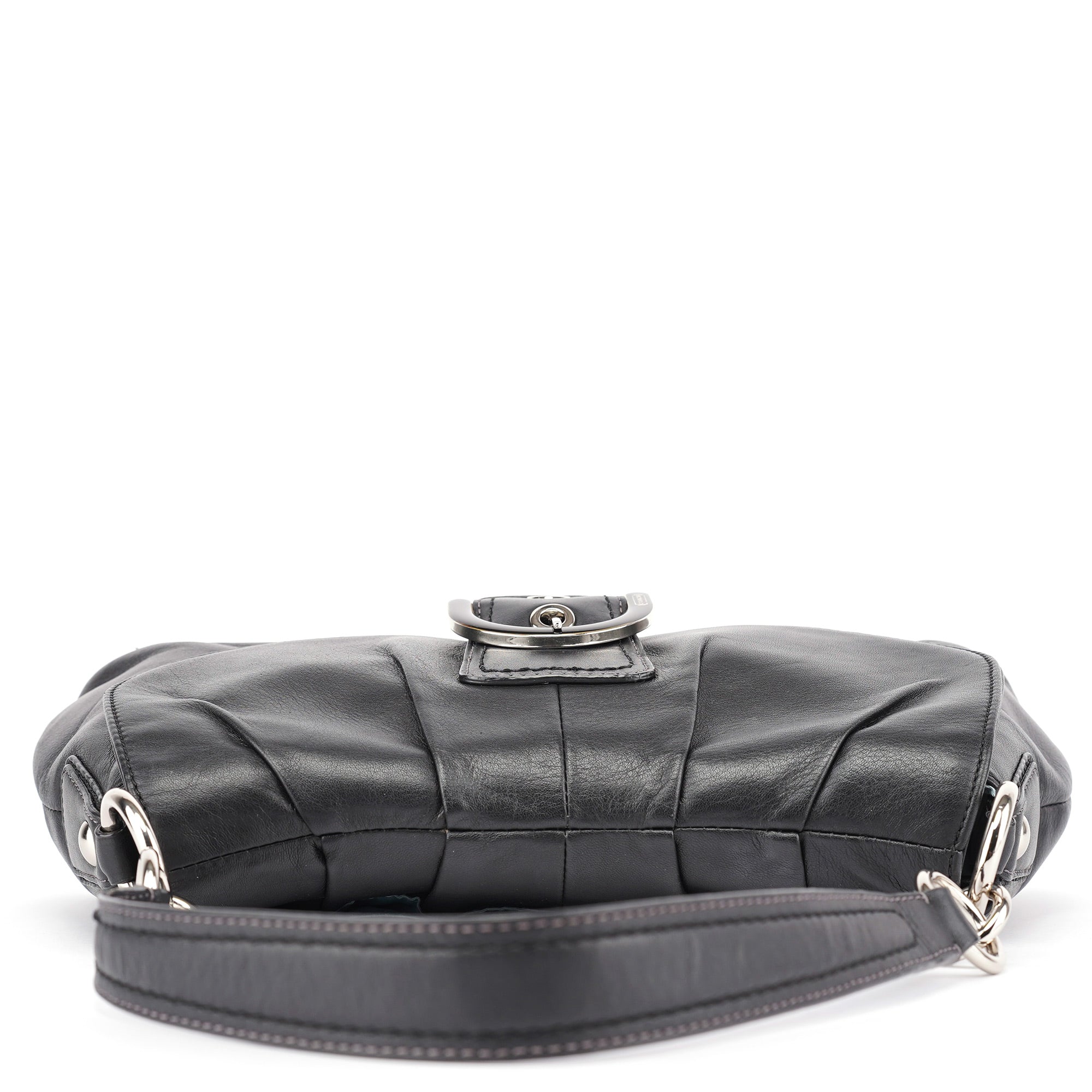 Coach F17217 Black Leather Soho Shoulder Bag