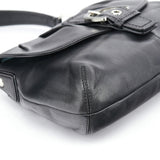 Coach F17217 Black Leather Soho Shoulder Bag