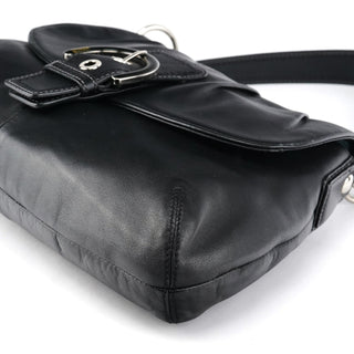 Coach F17217 Black Leather Soho Shoulder Bag