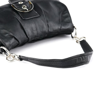 Coach F17217 Black Leather Soho Shoulder Bag