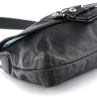 Coach F17217 Black Leather Soho Shoulder Bag