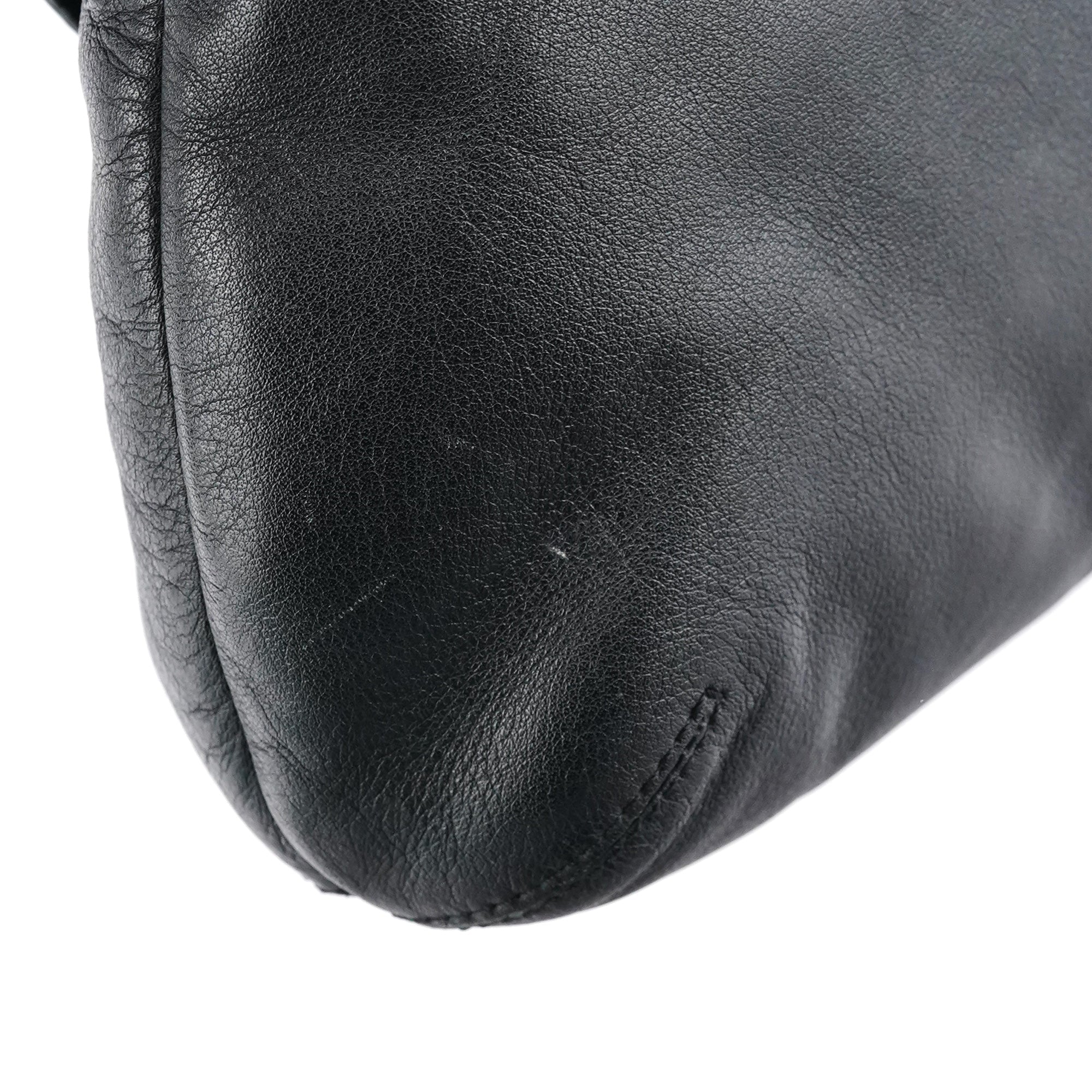 Coach F17217 Black Leather Soho Shoulder Bag