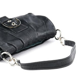 Coach F17217 Black Leather Soho Shoulder Bag