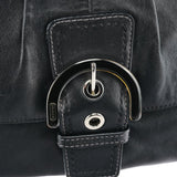 Coach F17217 Black Leather Soho Shoulder Bag