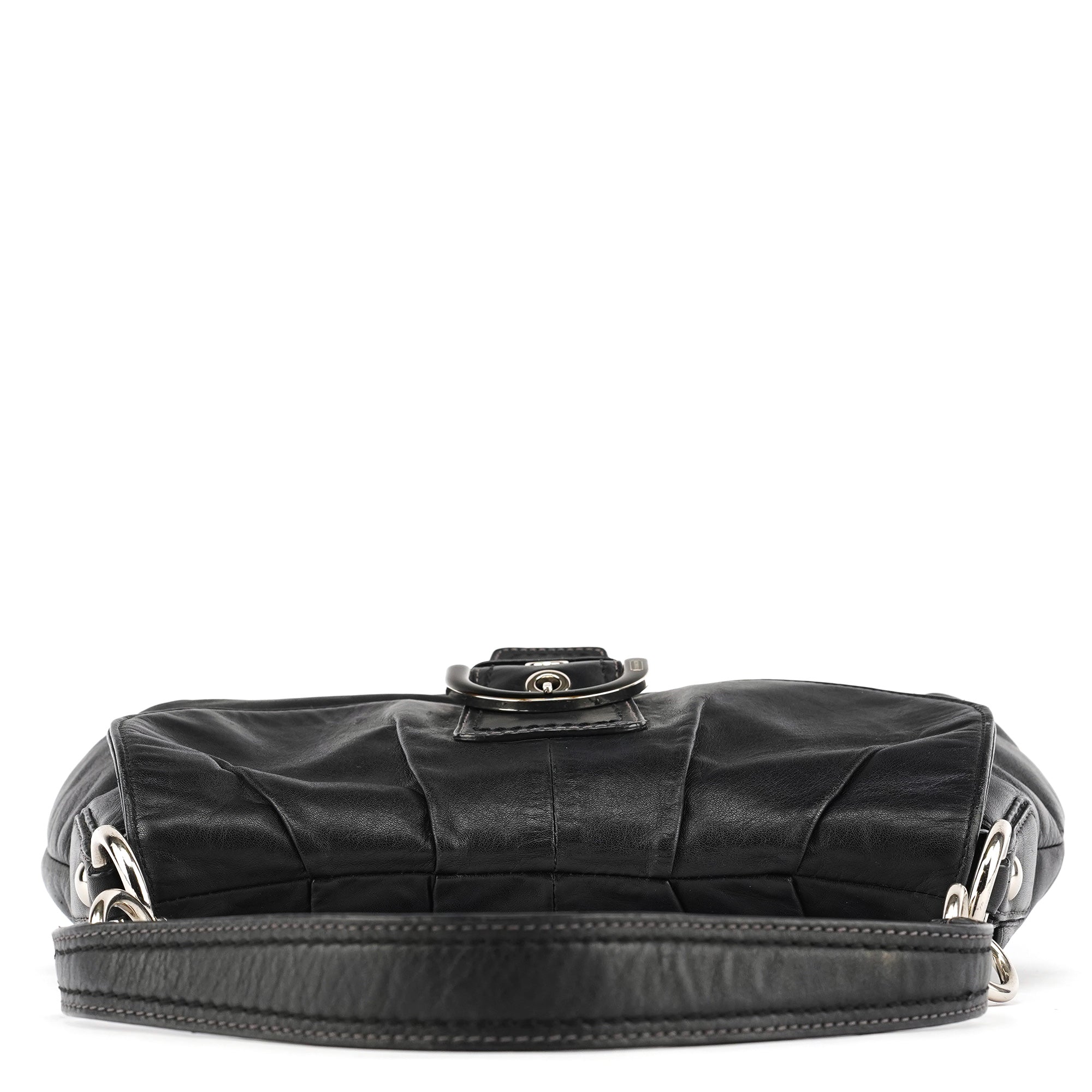 Coach F17217 Black Leather Soho Shoulder Bag