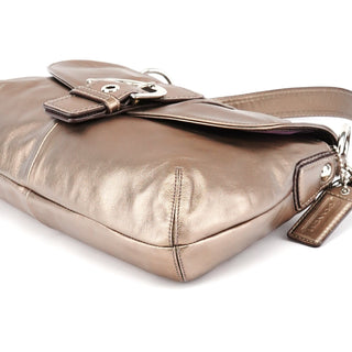 Coach F17217 Bronze Leather Soho Shoulder Bag