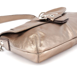 Coach F17217 Bronze Leather Soho Shoulder Bag