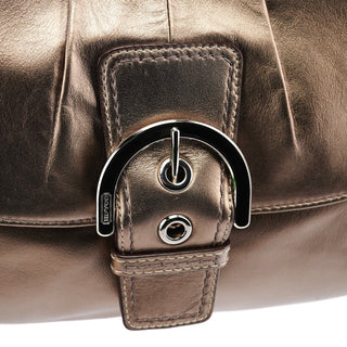 Coach F17217 Bronze Leather Soho Shoulder Bag