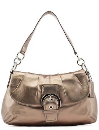 Coach F17217 Bronze Leather Soho Shoulder Bag