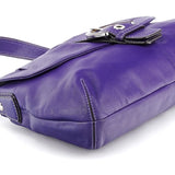 Coach F17217 Purple Leather Soho Shoulder Bag