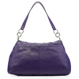 Coach F17217 Purple Leather Soho Shoulder Bag