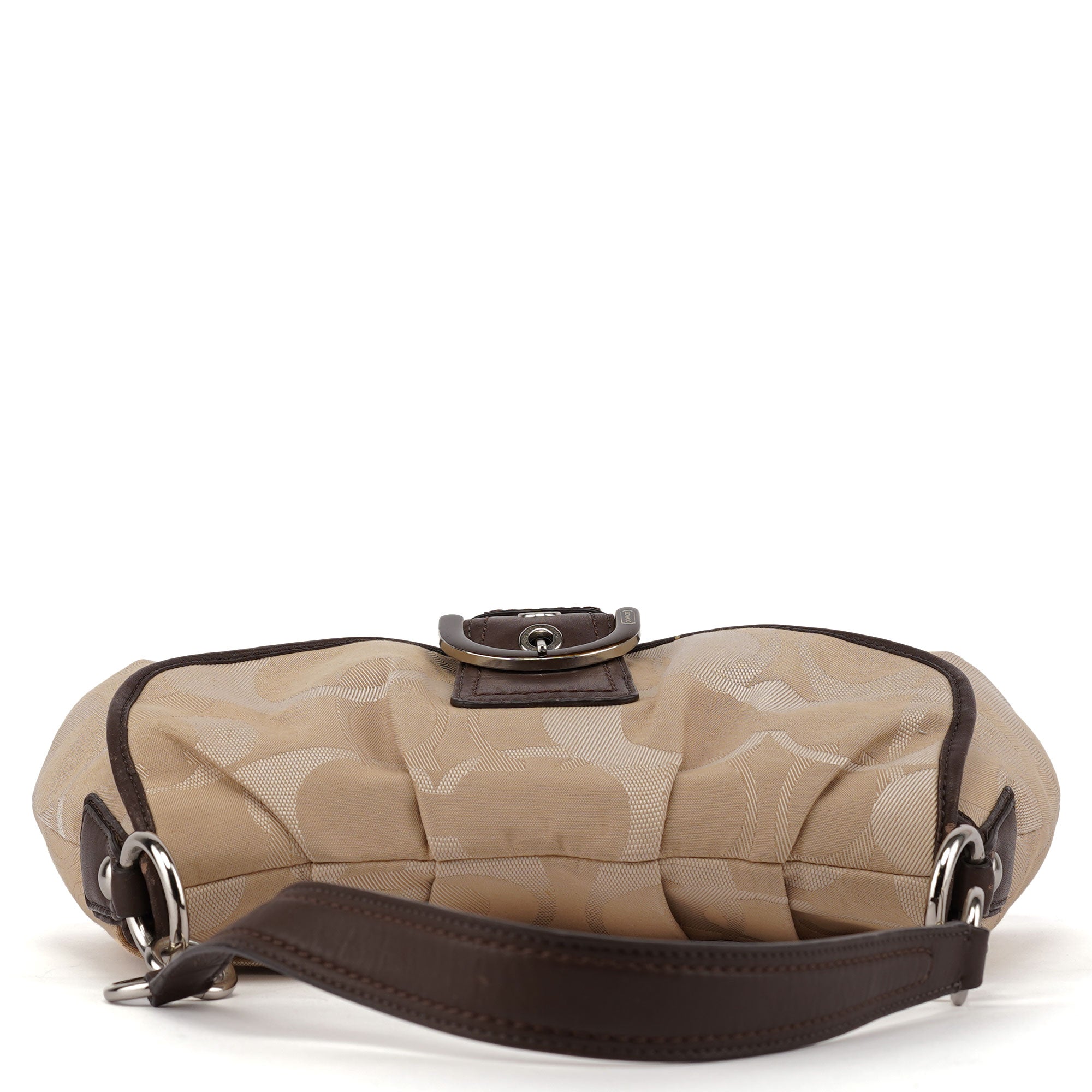 Coach F17395 Beige Brown Soho Shoulder Bag