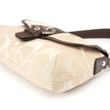 Coach F17395 Beige Brown Soho Shoulder Bag