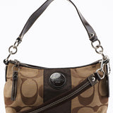 Coach F17439 Beige Signature C Mini Hobo Bag