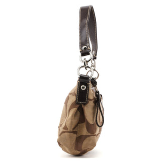 Coach F17439 Beige Signature C Mini Hobo Bag