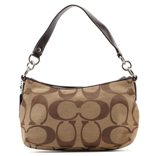 Coach F17439 Beige Signature C Mini Hobo Bag