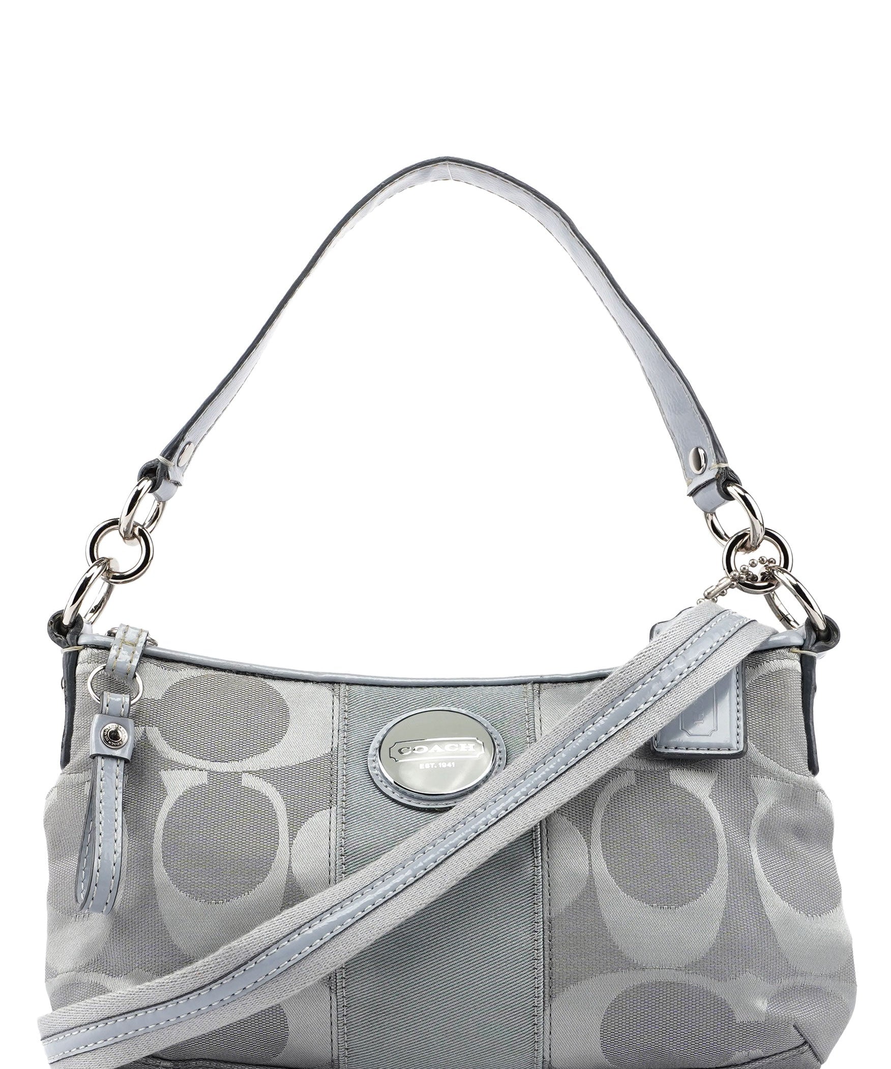 Coach F17439 Pale Blue Signature C 2-Way Bag