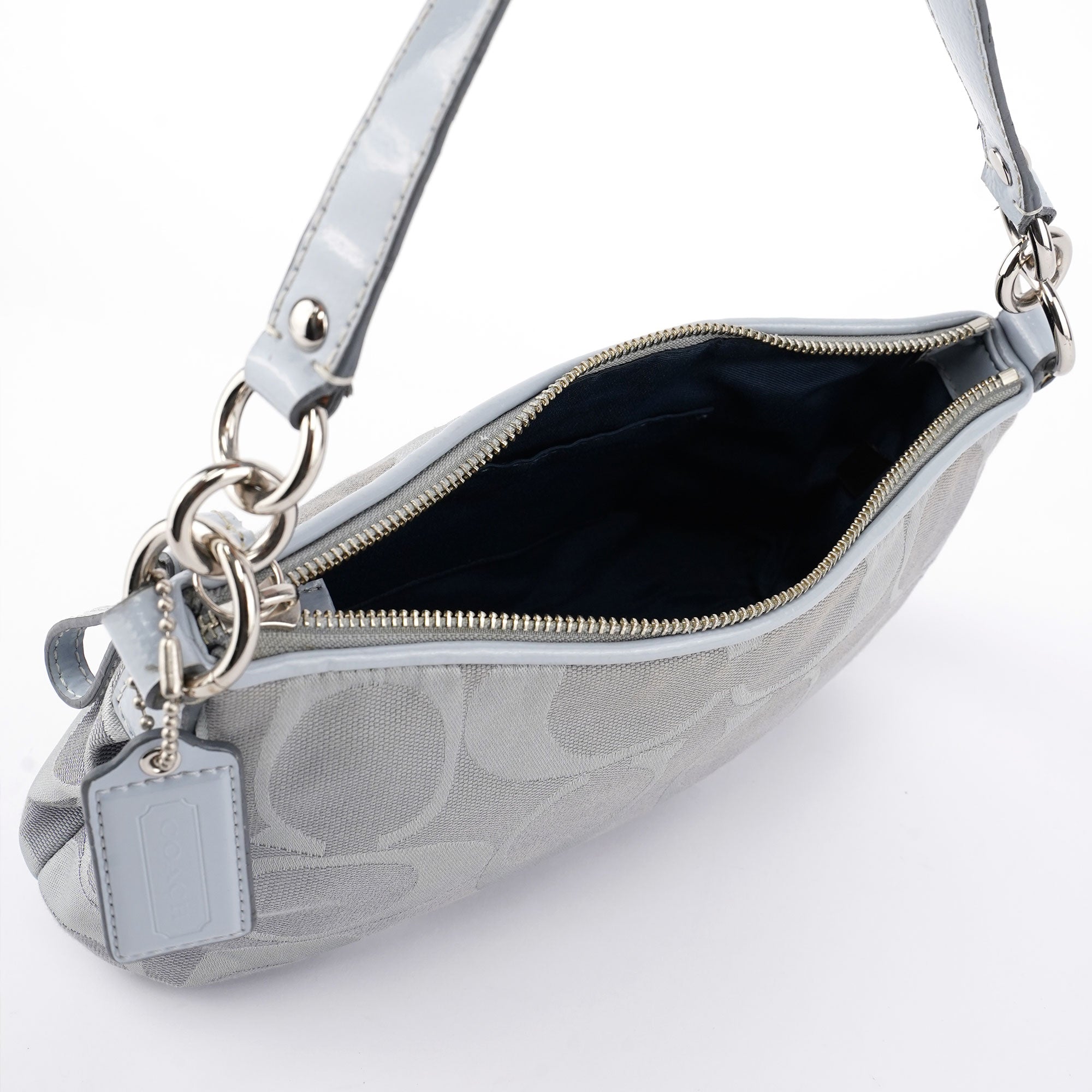 Coach F17439 Pale Blue Signature C 2-Way Bag