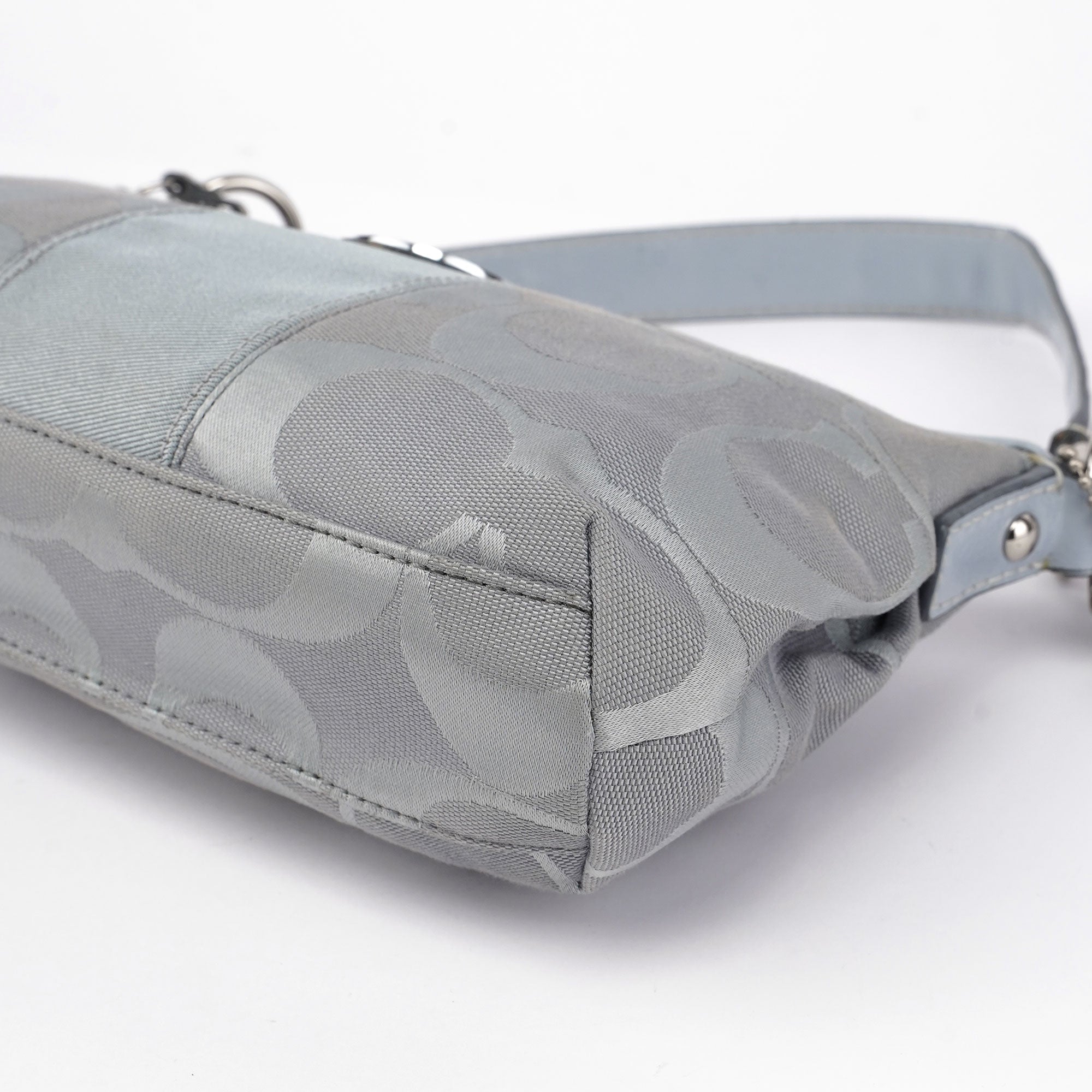 Coach F17439 Pale Blue Signature C 2-Way Bag