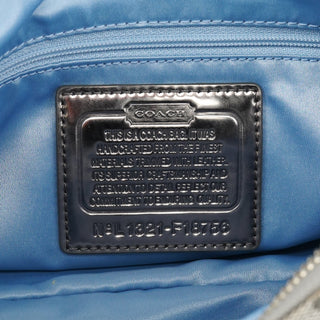 Coach F18756 Grey Canvas Soho 2-Way Bag