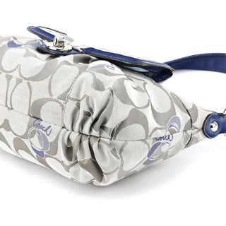 Coach F18756 Grey Canvas Soho 2-Way Bag