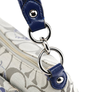 Coach F18756 Grey Canvas Soho 2-Way Bag