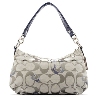 Coach F18756 Grey Canvas Soho 2-Way Bag