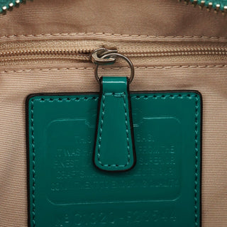 Coach F23544 Beige Green Signature C 2-Way Bag