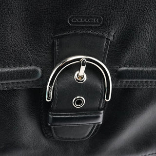 Coach F24686 Black Leather Soho Shoulder Bag