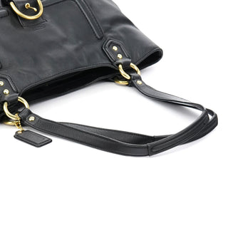 Coach F24961 Black Leather Soho Tote Bag