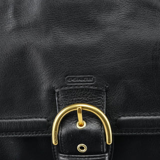 Coach F24961 Black Leather Soho Tote Bag
