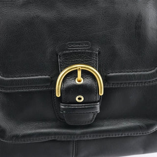 Coach F24961 Black Leather Soho Tote Bag