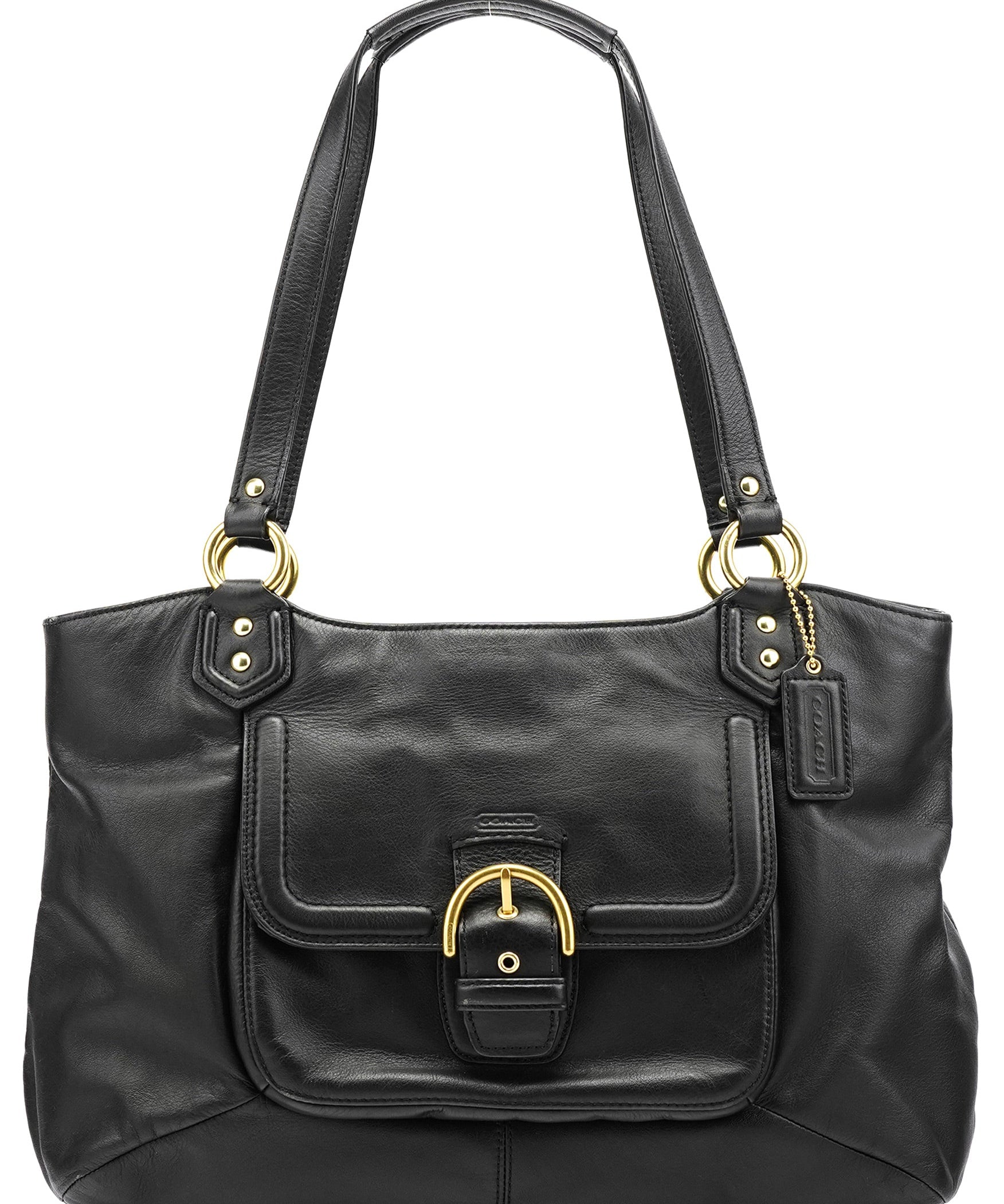 Coach F24961 Black Leather Soho Tote Bag