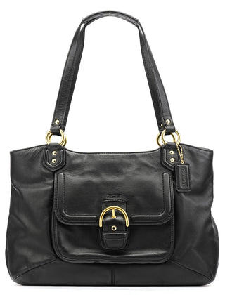 Coach F24961 Black Leather Soho Tote Bag