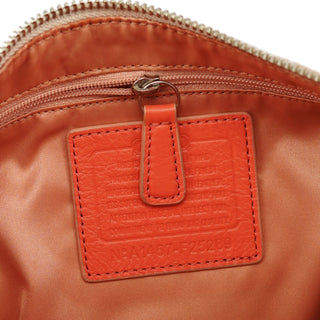 Coach F25289 Beige Leather Soho 2-Way Bag