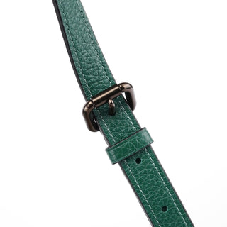 Coach Green Pebbled Leather 2-Way Shoulder Bag