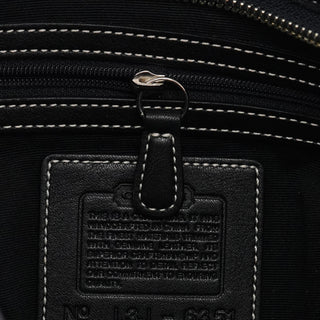 Coach Grey Black Signature Soho Shoulder Bag
