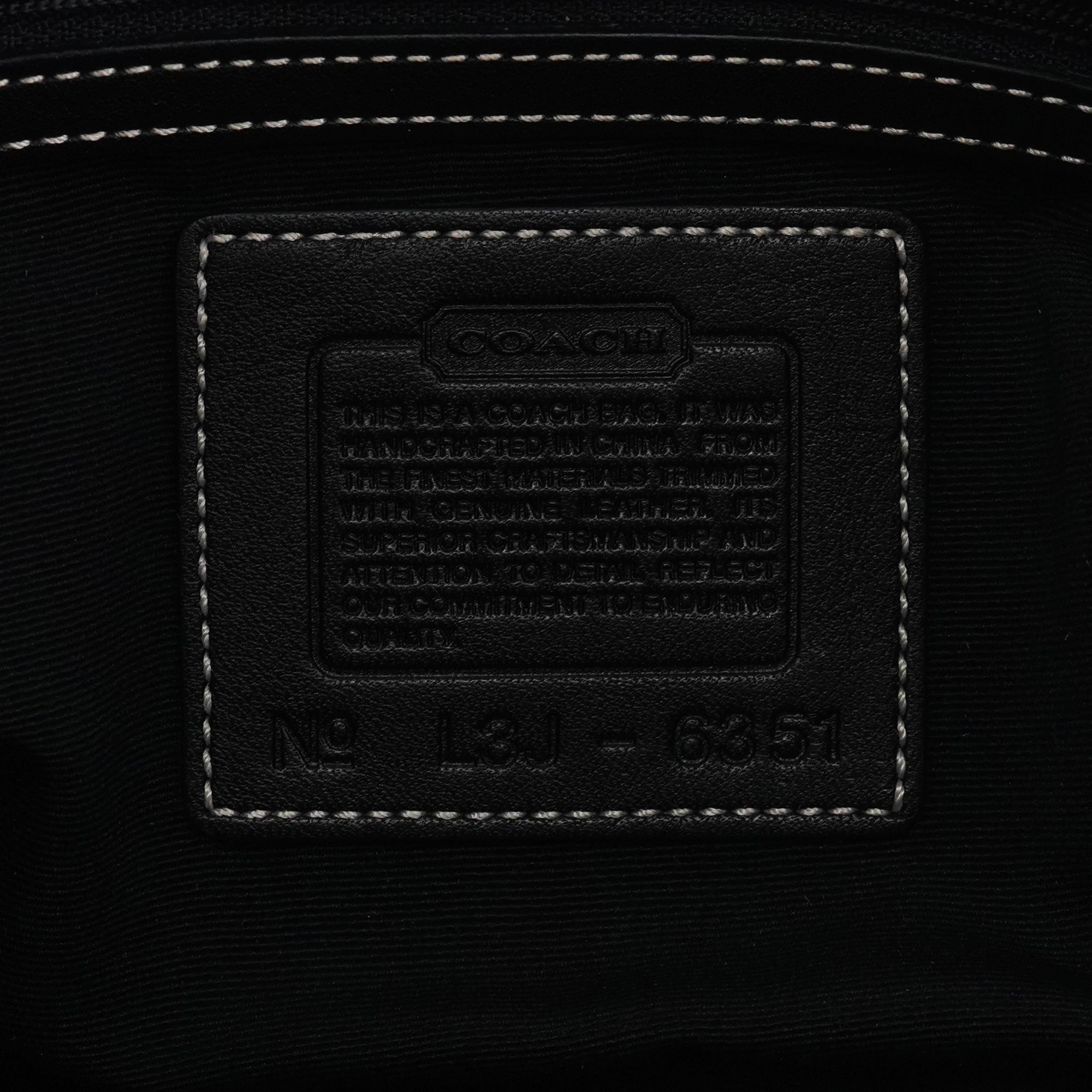 Coach Grey Black Signature Soho Shoulder Bag