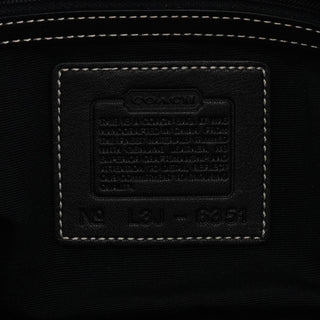 Coach Grey Black Signature Soho Shoulder Bag