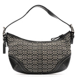 Coach Grey Black Signature Soho Shoulder Bag