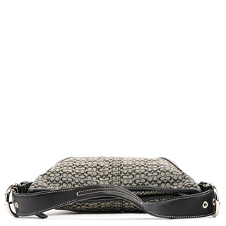 Coach Grey Black Signature Soho Shoulder Bag