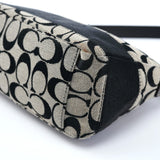 Coach Grey Signature C Demi Shoulder Bag