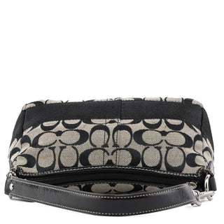 Coach Grey Signature C Demi Shoulder Bag