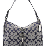 Coach Grey Signature C Hobo Shoulder Bag