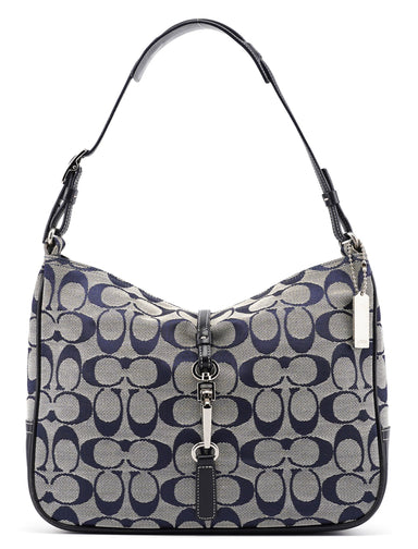 Coach Grey Signature C Hobo Shoulder Bag