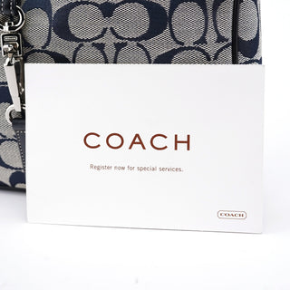 Coach Grey Signature C Hobo Shoulder Bag